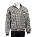 MO7 Men's Gingham Varsity Jacket