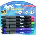 Assorted Expo Dry-erase Ultra Fine-point Markers (Pack of 12)