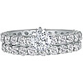 14k Gold 4ct TDW Diamond Eternity Bridal Ring Set (G-H, SI2)