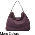 Presa 'Cydnee' Large Suede Hobo-style Handbag