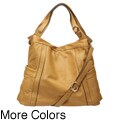 Presa 'Kennington' Large Leather Hobo with Shoulder Strap