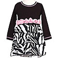 Sophia's Style Boutique Girl's Zebra Dress