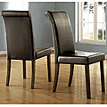 Dorian Parson Bi-cast Vinyl Side Chairs (Set of 2)
