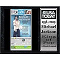 USA Today King of Pop Paper Cover 12x15 Plaque