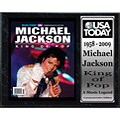 USA Today Commemorative King of Pop 12x15 Plaque