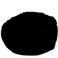 FufSack Large 5-foot Black Microsuede Lounge Chair