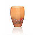California Sunrise Tall Billowed Vase