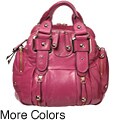 Hype 'Euginie' Leather Satchel