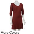 AtoZ Women's Scoop-neck Dress