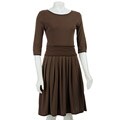 AtoZ Women's Boat-neck Dress
