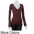 AtoZ Women's Bell-sleeve Top
