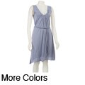 AtoZ Women's Deep Scoop-neck Dress