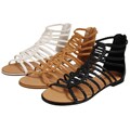 Misbehave by Adi Women's Braided Flat Roman Sandals