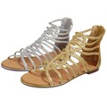 Misbehave by Adi Women's Braided Flat Roman Sandals