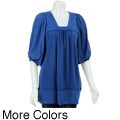 Simply Irresistible Women's 1/2-length Bubble-sleeve Tunic