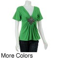 Simply Irresistible Women's Jewel Center Shirt