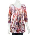 Simply Irresistible Women's Gathered Front Sublimation Top