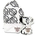 Trend Lab Blooming Baby Versailles Hooded Towel/ Wash Cloth Set