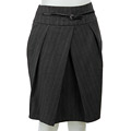 Hanna & Gracie Women's Grey Tulip Skirt 