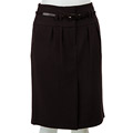 Hanna & Gracie Women's Pleated Pencil Skirt