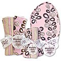 Trend Lab Willow Pink Hooded Towel, Wash Cloths and Burp Cloths