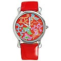 Lucien Piccard Women's Florence Collection Red Watch
