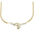 18k Yellow Gold 1 1/2ct TDW Diamond Necklace (I-J, I3)