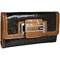 Guess Women's 'Camden' Brown Slim Clutch
