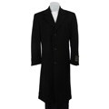 Adolfo Men's 3-button Wool/ Cashmere Overcoat