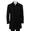 Adolfo Men's Wool 'Motown' Black Coat