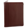 Premium Burgundy Leather Letter-size Portfolio