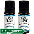 Aromaland Lemongrass 10 ml Essential Oils (Pack of 2)