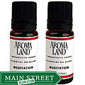 Aromaland 'Meditation' 10 mL Essential Oil Blend (Pack of 2)