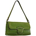IZOD Women's Westport Pebble Green Clutch