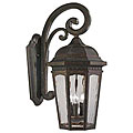 Legacy Bronze Three-light Outdoor Wall