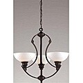Value Series Graphite Bronze 3-light Chandelier