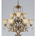 Fleur de Lis 9-light Chandelier
