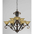 Hammersmith Oil-rubbed Bronze 9-light Chandelier