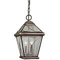 Oil-rubbed Bronze 2-light Outdoor Pendant