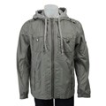 Grind by Coffee Shop Men's Hooded Zip-front Jacket