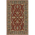 Hand-tufted Coliseum Wool Rug (8' x 10' Oval)