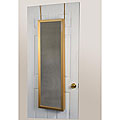 Gold Finish Jewelry Armoire Mirror