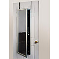 Silver Finish Jewelry Armoire Mirror