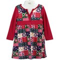 Laura Ashley Toddler Girl's Patchwork Dress