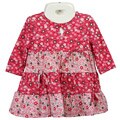 Laura Ashley Newborn Girl's Tiered Dress