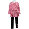 Laura Ashley Girl's Paisley Dress/ Legging Set