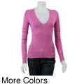 Lou Lou Women's Ribbed Trim Sweater 