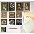 Anna Griffin Embossing/ 11-piece Brass Stencil Kit