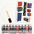 Chalk Board Paints with Surface (Set of 10)