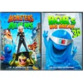Ginormous Double Pack: Monsters vs. Aliens/B.O.B.`s Big Break in Monster 3D - With 3D Glasses (DVD)